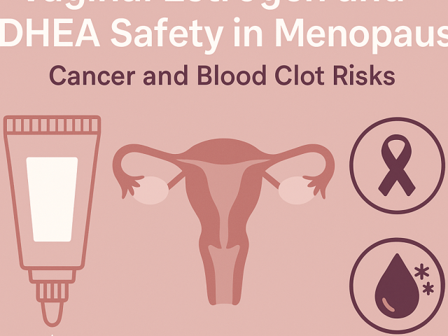 Vaginal Estrogen and DHEA Safety in Menopause Vaginal estrogen and DHEA safety in menopause