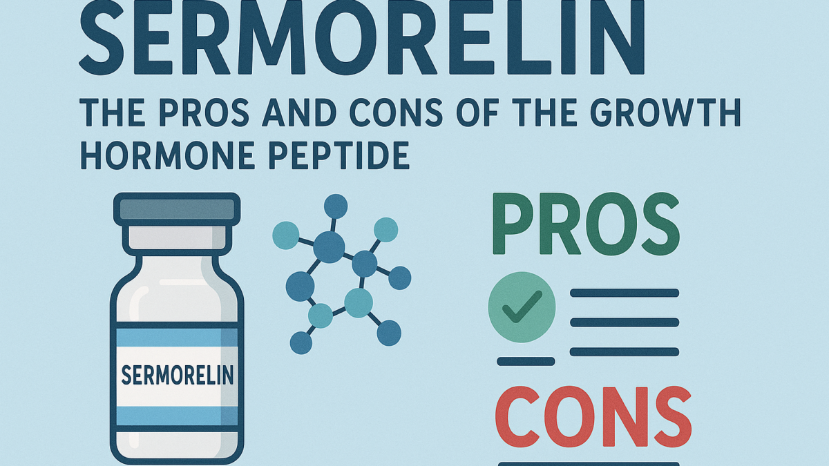 ipamorelin acetate/sermorelin The Pros and Cons of Sermorelin: A Growth Hormone Peptide