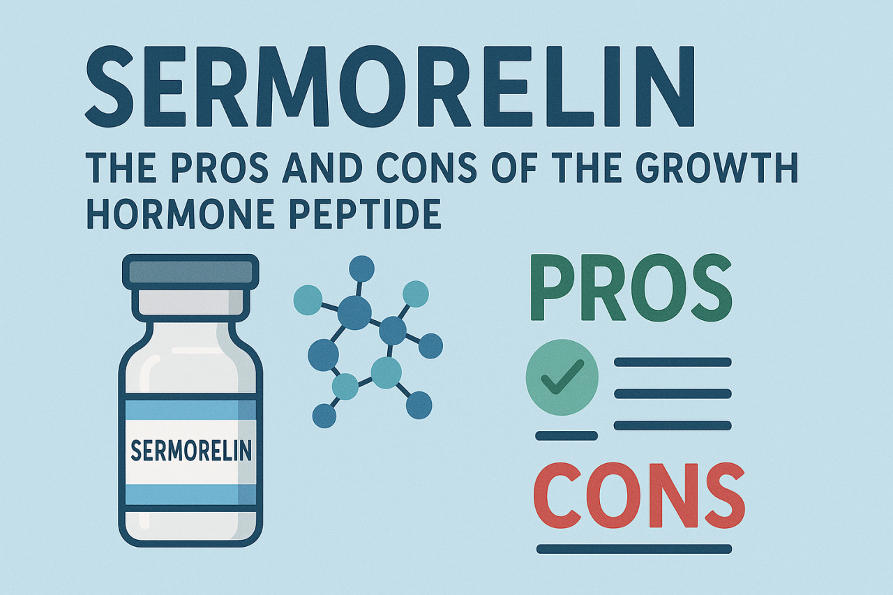 The Pros and Cons of Sermorelin: A Growth Hormone Peptide