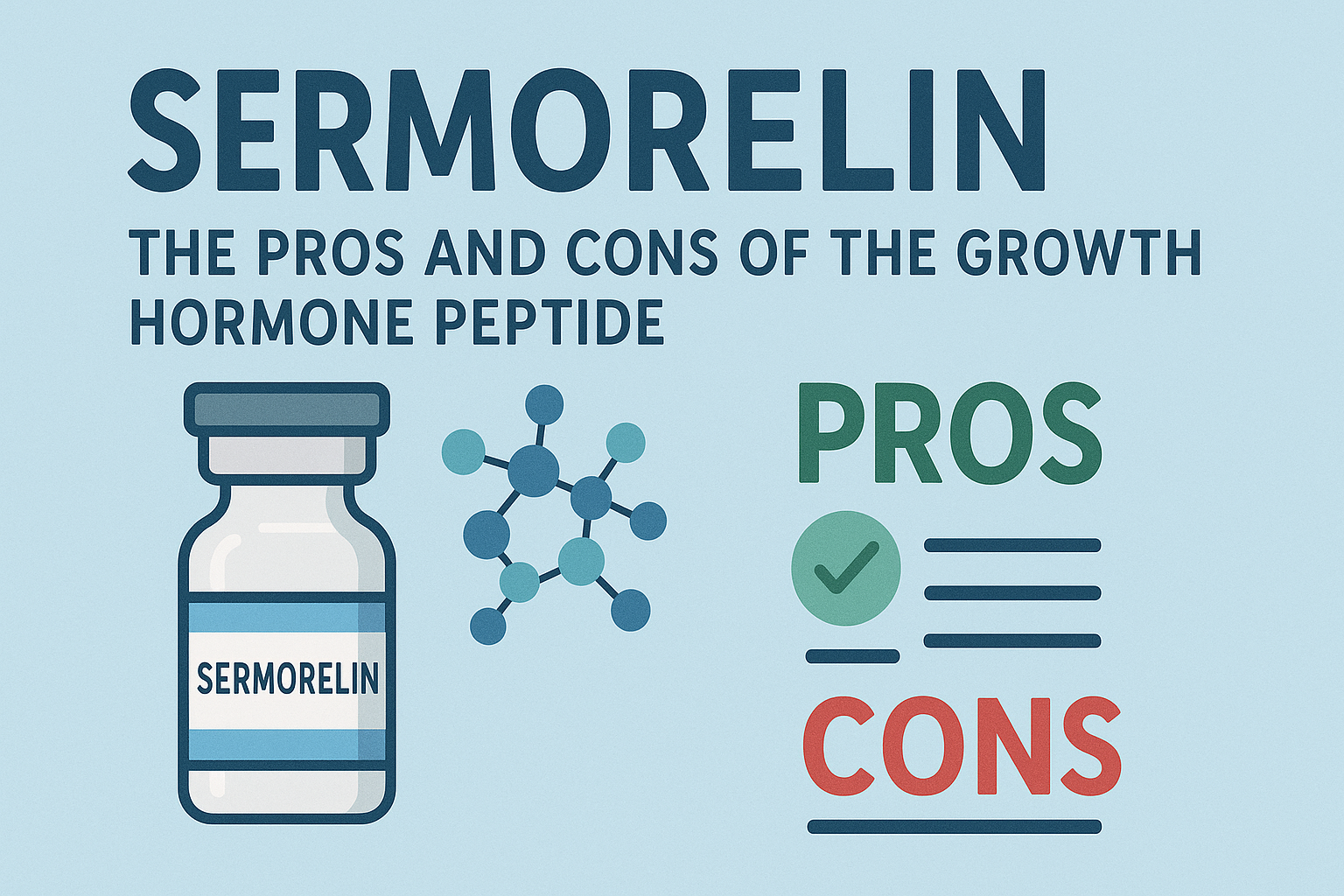 ipamorelin cons The Pros and Cons of Sermorelin: A Growth Hormone Peptide