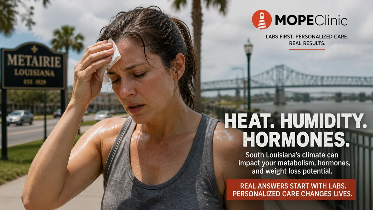 Heat, Humidity & Hormones: Why South Louisiana’s Climate Changes Your Metabolism