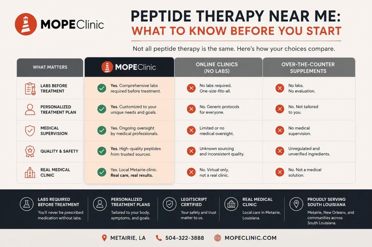 Peptide Therapy Near Me: What to Know Before You Start