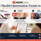 Health optimization trends in Metairie showing lab-based care, metabolic health, and sleep health at MOPE Clinic