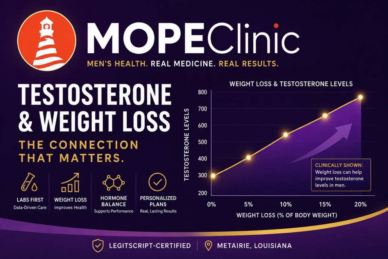 Testosterone and Weight Loss: Can Losing Body Fat Help Raise Low T?