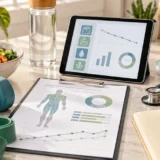 GLP-1 muscle loss medical weight loss image showing body composition, strength, nutrition, and health tracking at MOPE Clinic in Metairie