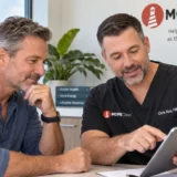 TRT PSA monitoring consultation discussing prostate health and lab results